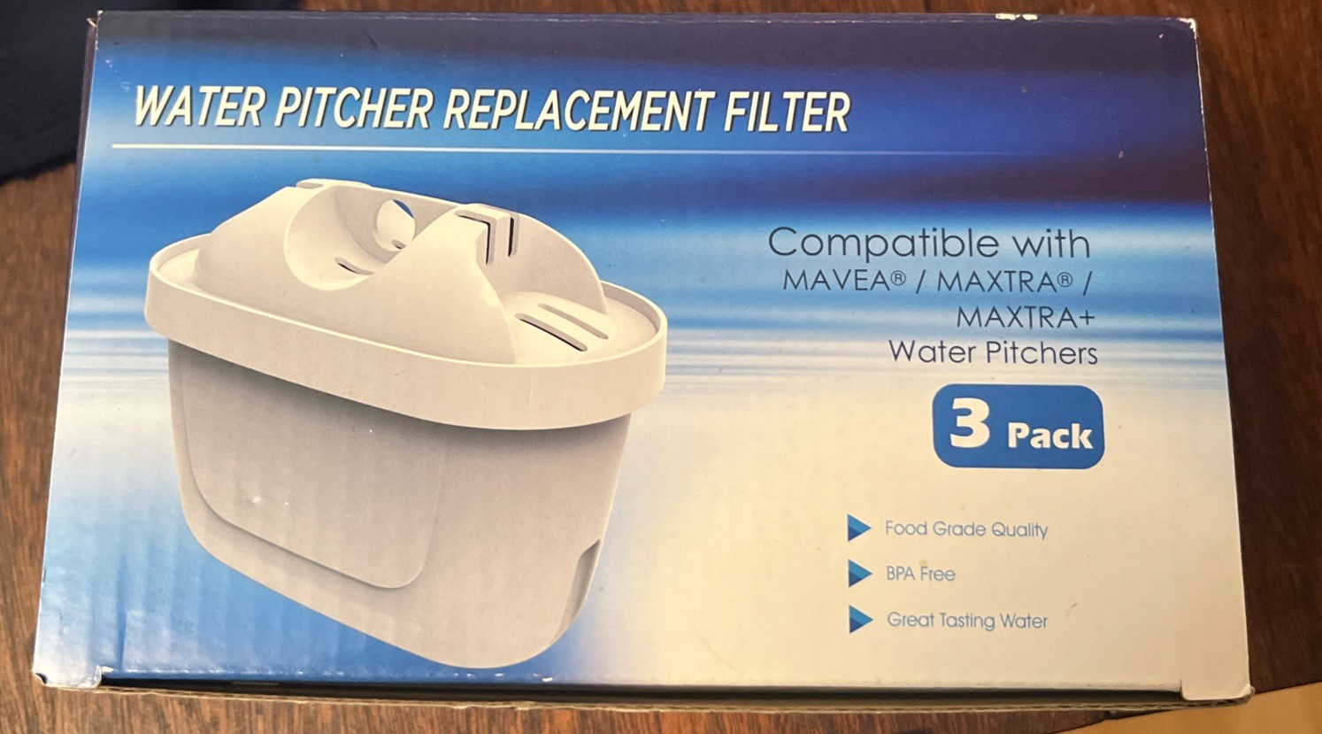 Three Pack Replacement Filters Compatible W/Mavea 1001122 Maxtra Pitchers NIB gallery