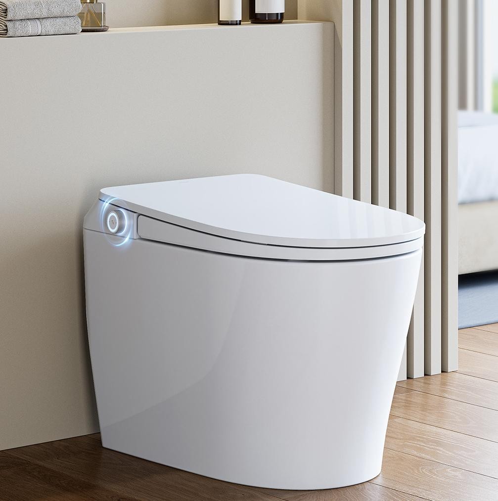 HOROW Smart Toilet with Pump-assisted Flush, Elongated Warm Seat, Night Light gallery
