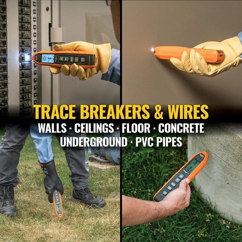 Klein Tools ET450 Advanced Underground Circuit Breaker Finder & Wire Tracer Kit gallery