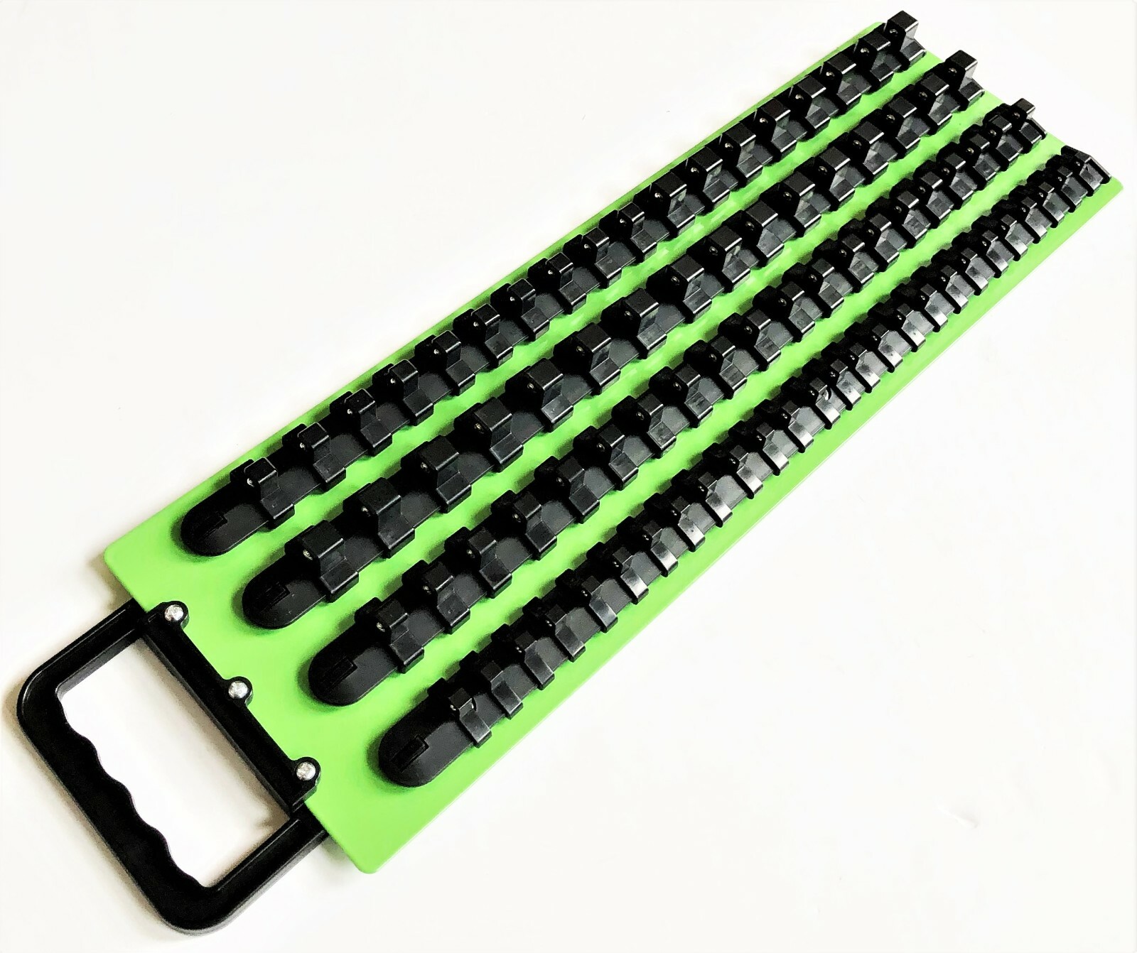 80pc GOLIATH INDUSTRIAL SOCKET STORAGE TRAY RAIL ORGANIZER HOLDER GREEN LSTBG gallery
