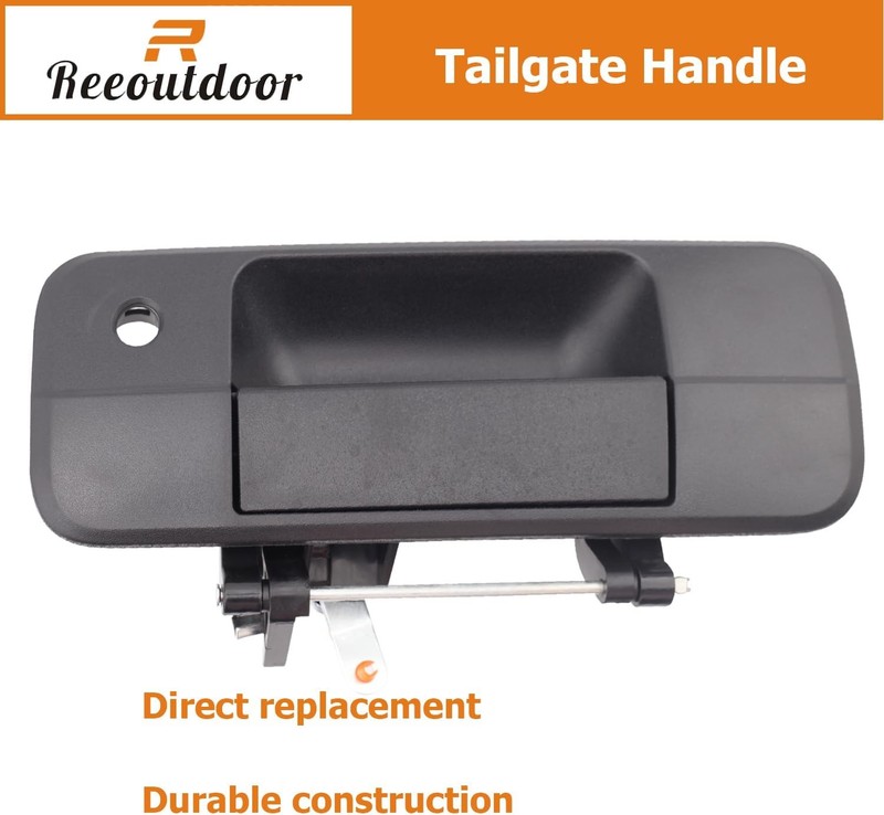 Tailgate Handle with Keyhole Compatible with 2007-2013 Tundra, Liftgate Latch gallery