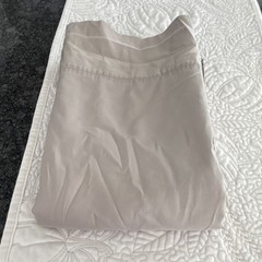 Threshold Twin Flat Sheet Gray Solid Modern Machine Washable 401-600 TC
