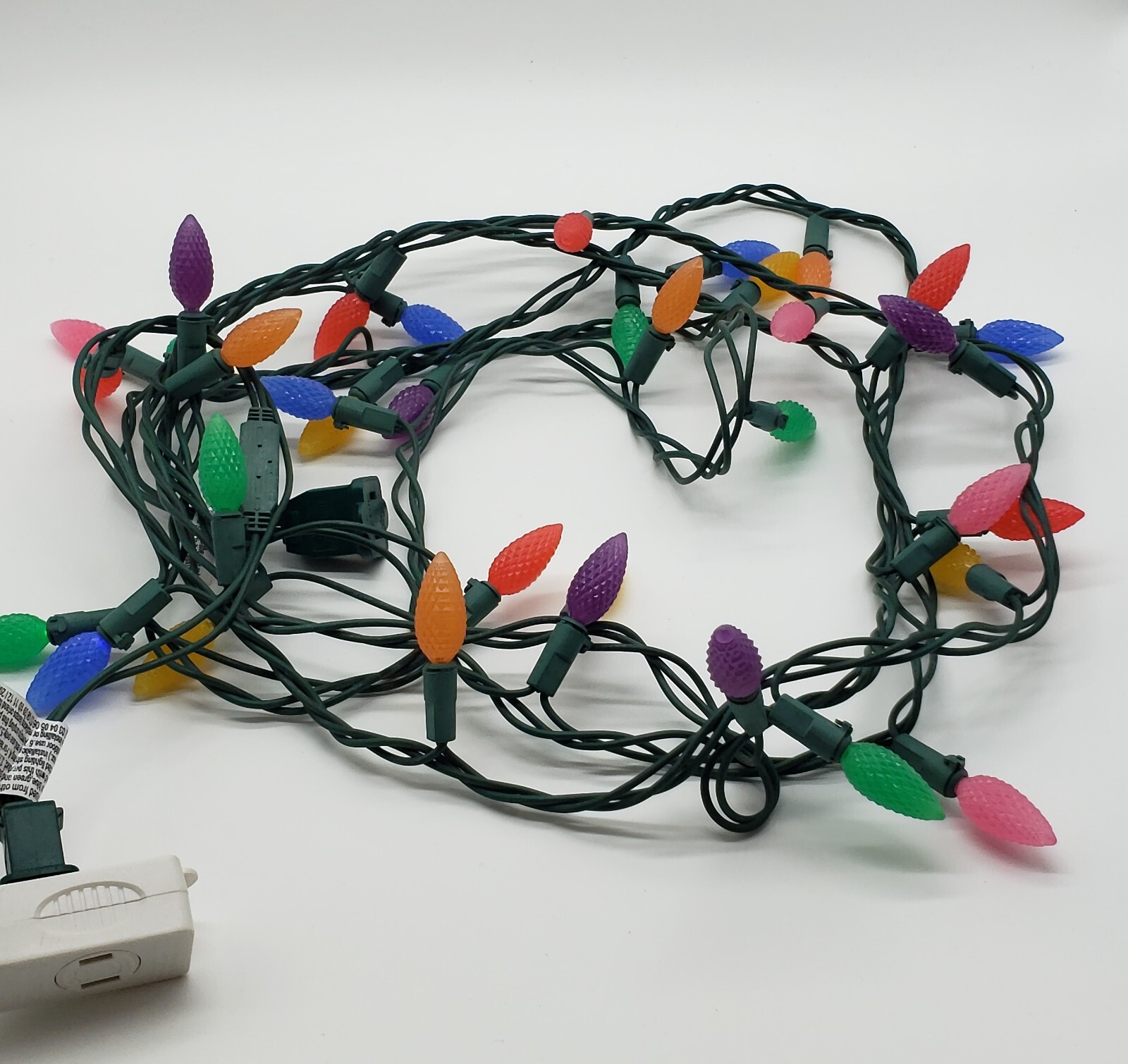 35 Pinecone LED String Lights 10' Jelly Bean Colors In-Outdoor Patio Easter gallery