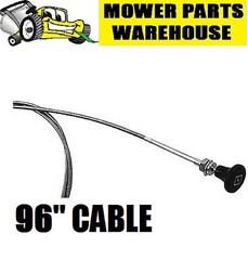 NEW UNIVERSAL CHOKE CONTROL CABLE PUSH PULL 96″ GO KART MINI BIKE