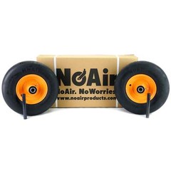 NoAir® (2) Scag Flat Free Wheel Assemblies 13×5.00-6 Replaces 482503 9277