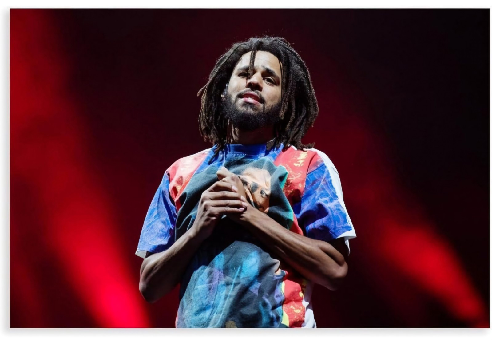 Hiphop Rapper J. Cole HD 18 Canvas Poster Wall ArtDec 18"L x 12"W UnFrame gallery