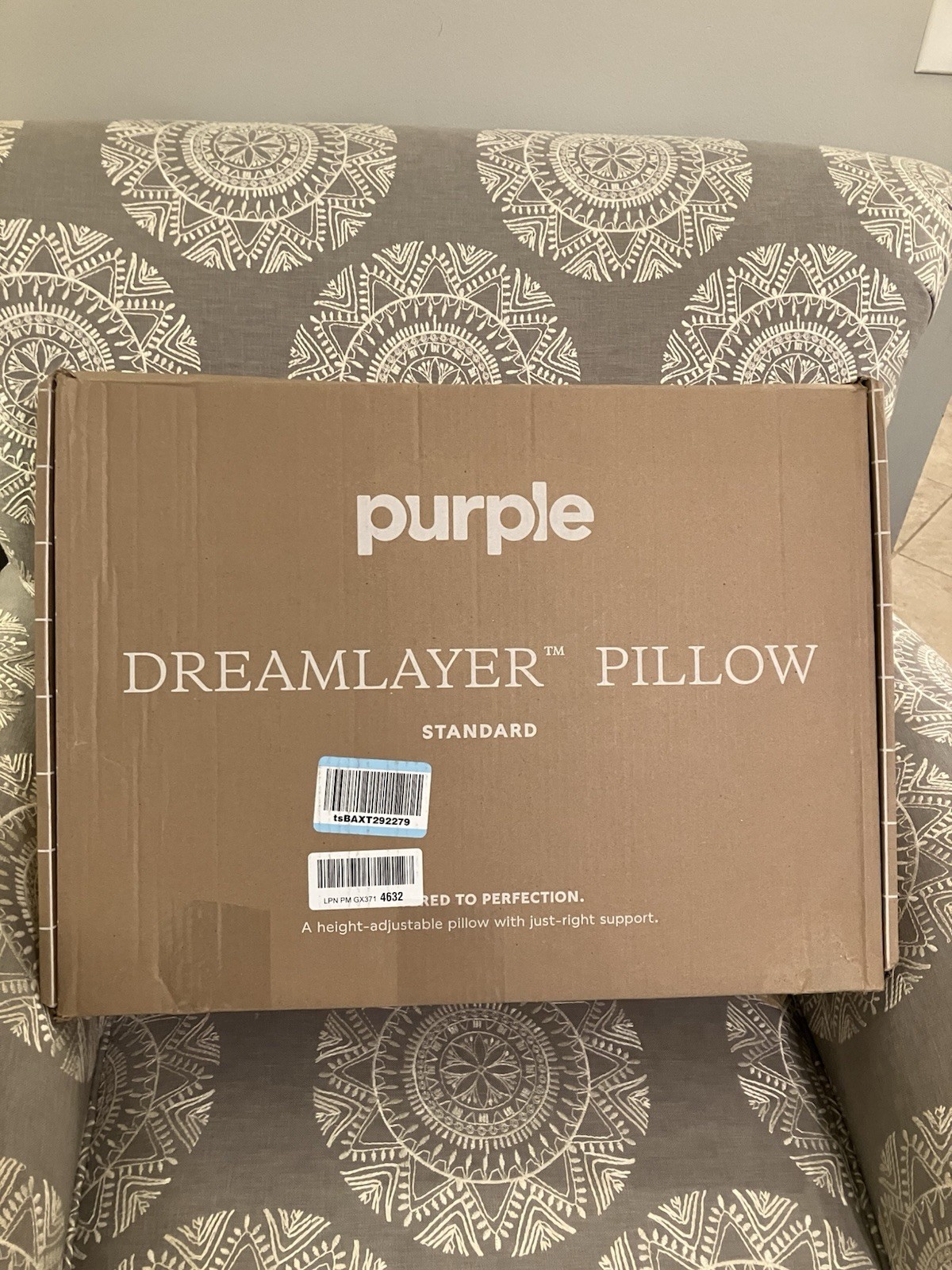 Purple DreamLayer Pillow - Standard Size, Multi-Layered GelFlex Grid & MicroA... gallery