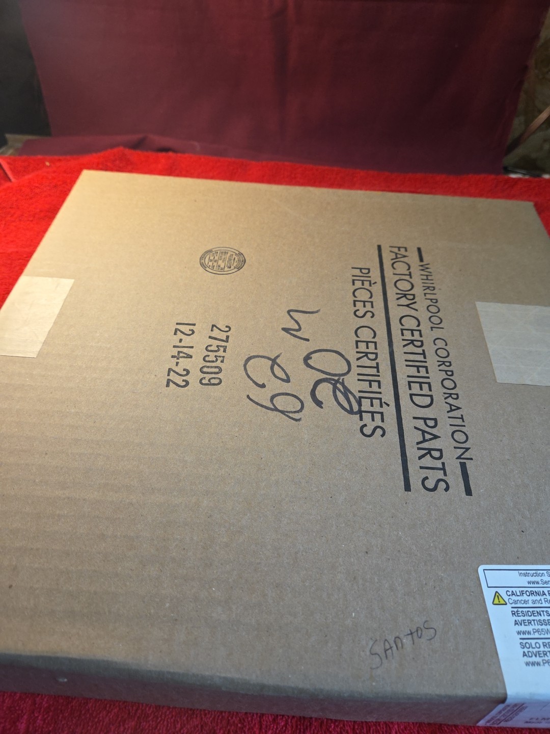NEW OEM GENUINE Whirlpool Range Dual Radiant Element W10275048 / W11517959 gallery