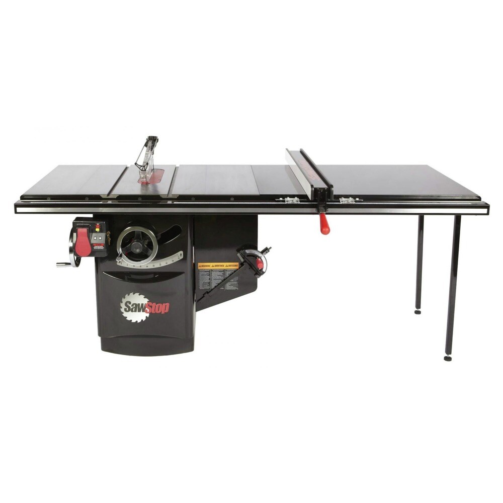 SawStop ICS51230-52 230V Single Phase 5 HP Cabinet Saw w/ 52" Fence System New