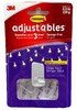3M Command Adjustables 14 Clips With 30 Strips, Holds 0.5 Lb {19} gallery