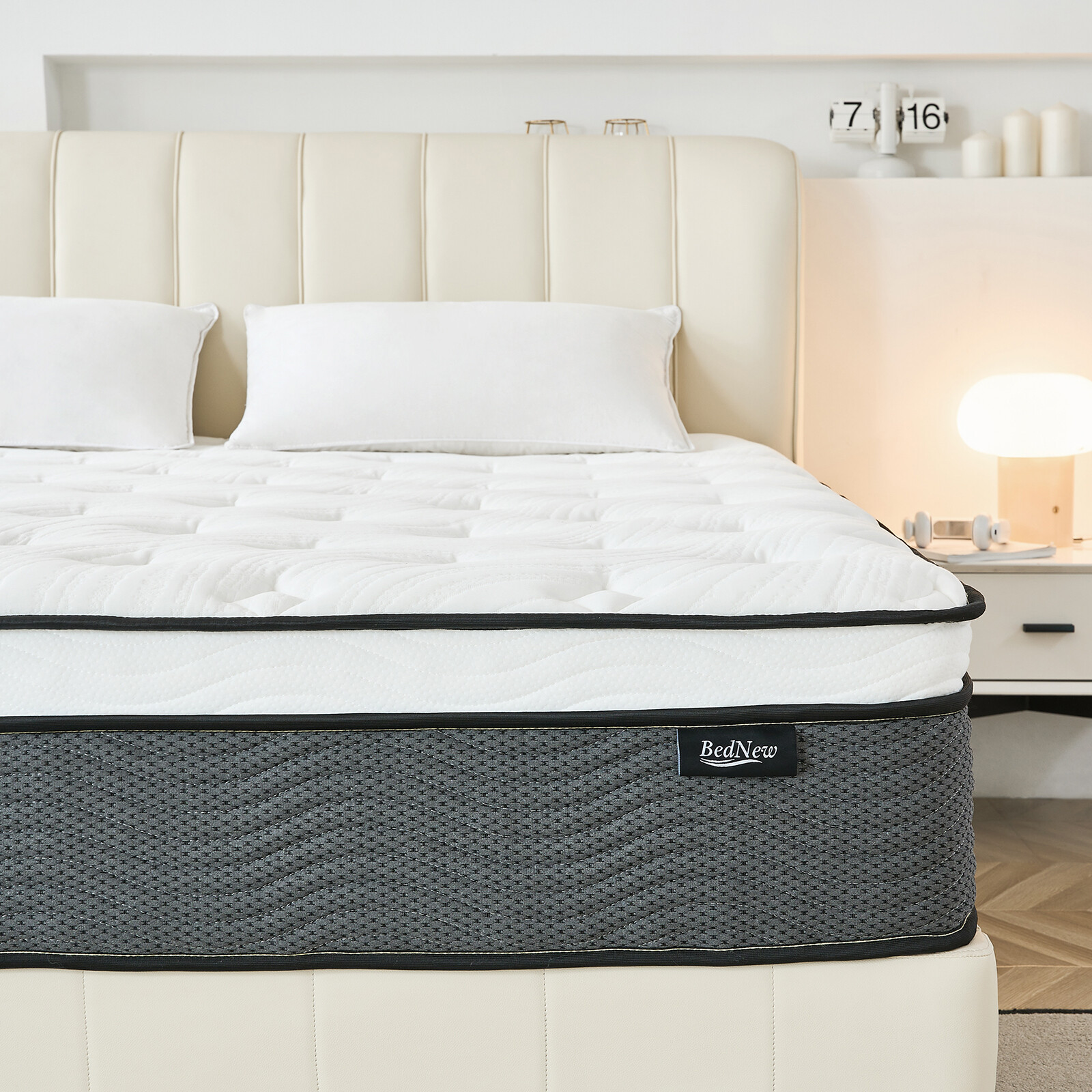 14 inch Memory Foam Mattress Queen Size Twin Full King Pocket Springs Mattress gallery