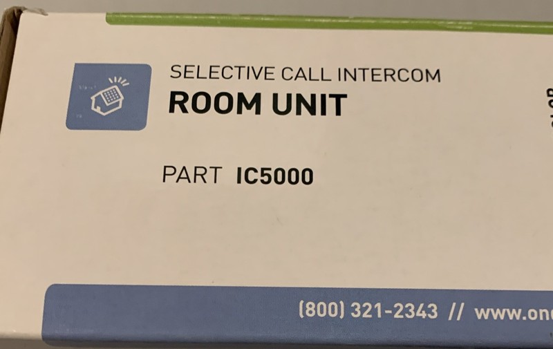 Legrand ON-Q IC5000 Intercom Room Unit White Open Box IC5000-WH - LOT OF 3 gallery