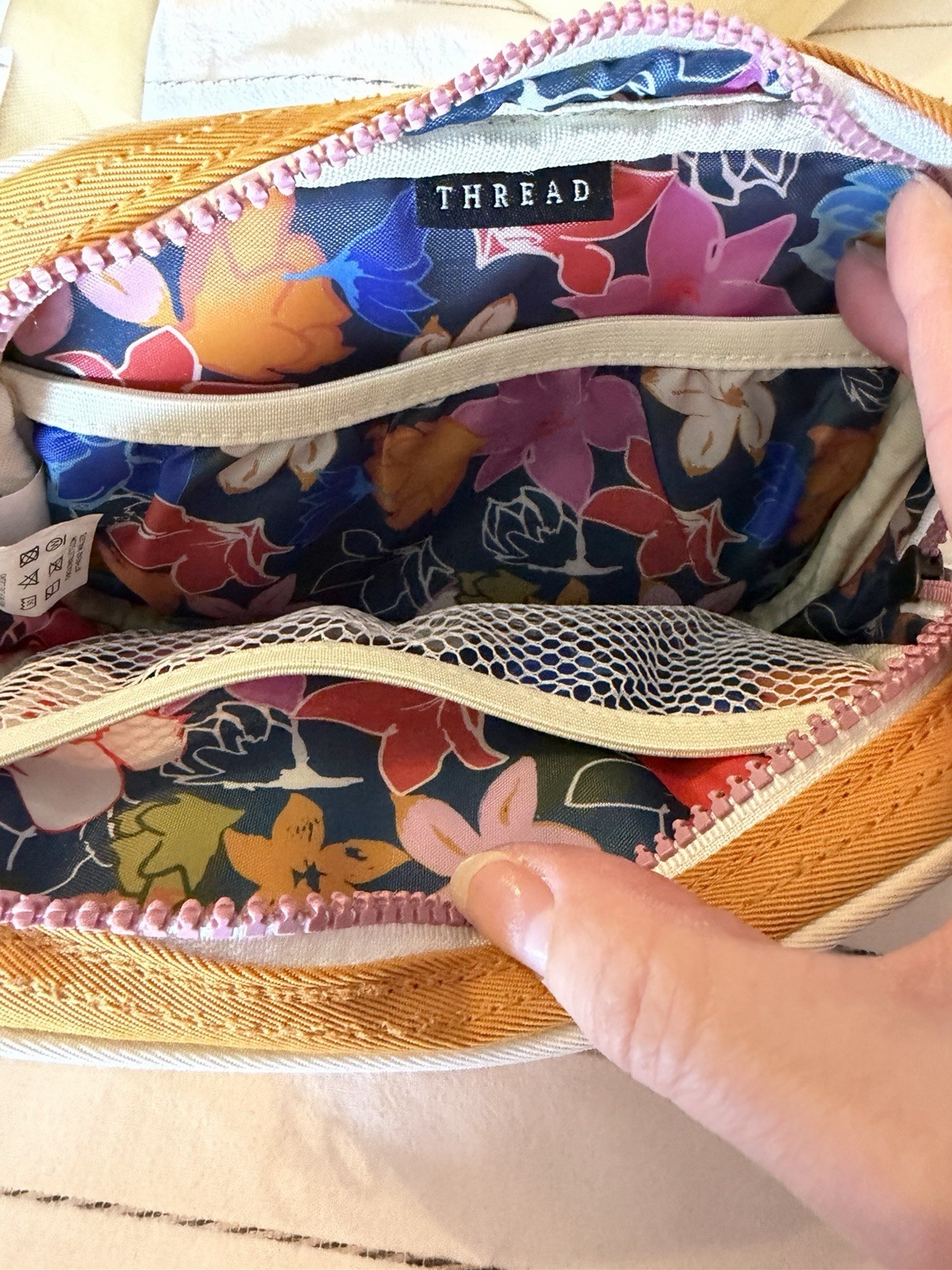 Terra Thread Mustard Yellow Multi-Use Fanny Pack Adjustable Strap 4