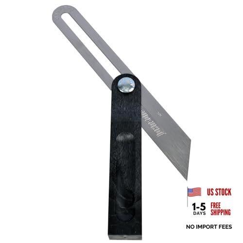 Level & Tool B75 T-Bevel – Structo-Cast Handle, 9", Silver, 1 T-Bevel Pack of 1 gallery