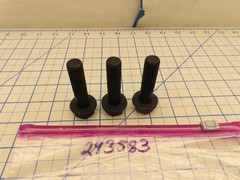 Grasshopper 243583 Blade Bolt Grade 8 3 Pack