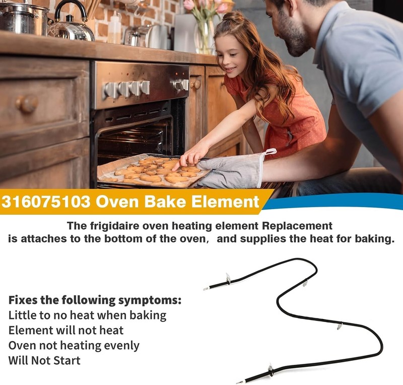 Restoration-Compatible Oven Bake Element for Selected Electric Ranges - 240V gallery