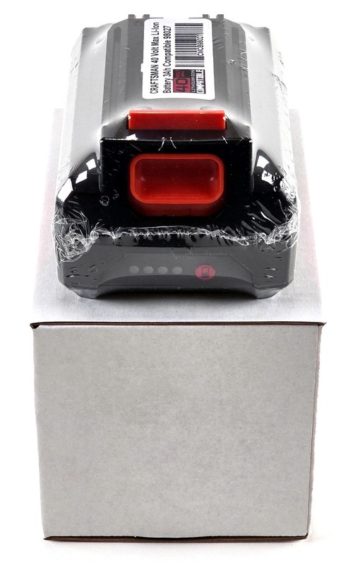 CRAFTSMAN 40V Volt MAX Lithium-Ion Compatible 3.0 Ah Battery Pack CMCB98027 New gallery