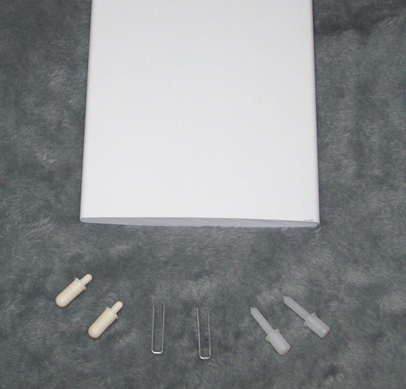 Replacement Plantation Shutter Louver Kit - 4 1/2 Inches Wide X 24 Inches long gallery
