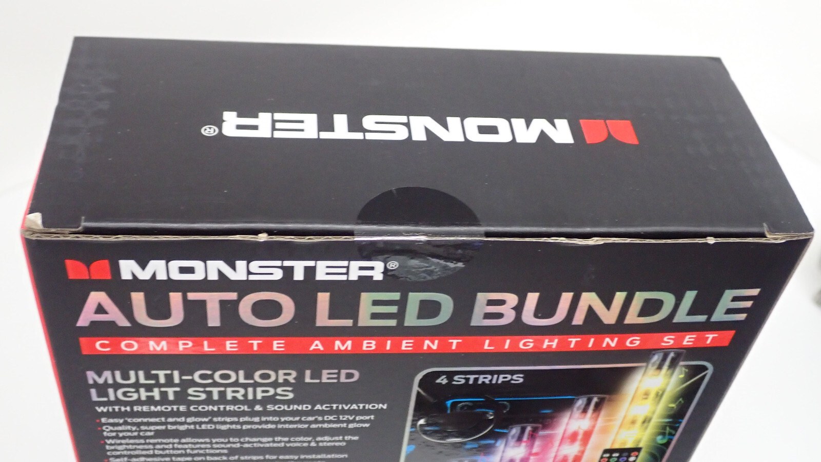 Monster 5 Piece Auto LED Lighting Strips Brand New Car Bundle Kit 3MNLT0872BOL2 gallery