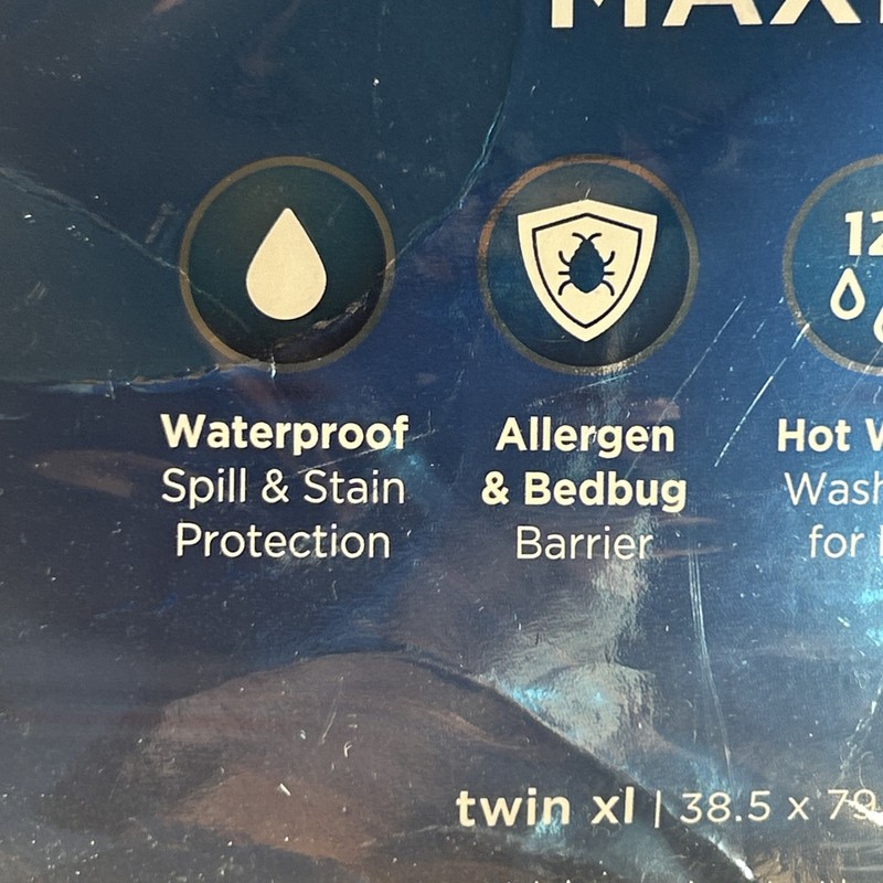 AllerEase Waterproof Mattress Protector, Maximum Allergy Zip Up Size Twin XL New gallery