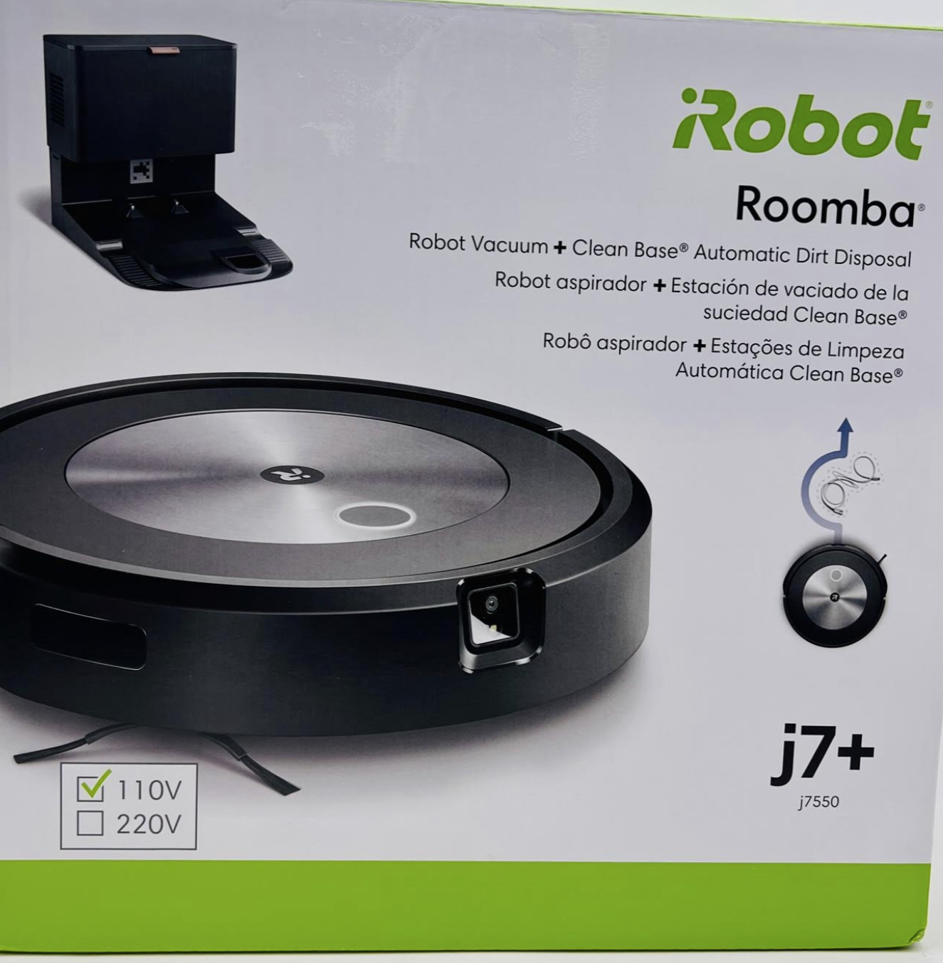 iRobot Roomba j7+ (7550) Self-Emptying Robot Vacuum - BLACK J755020 gallery