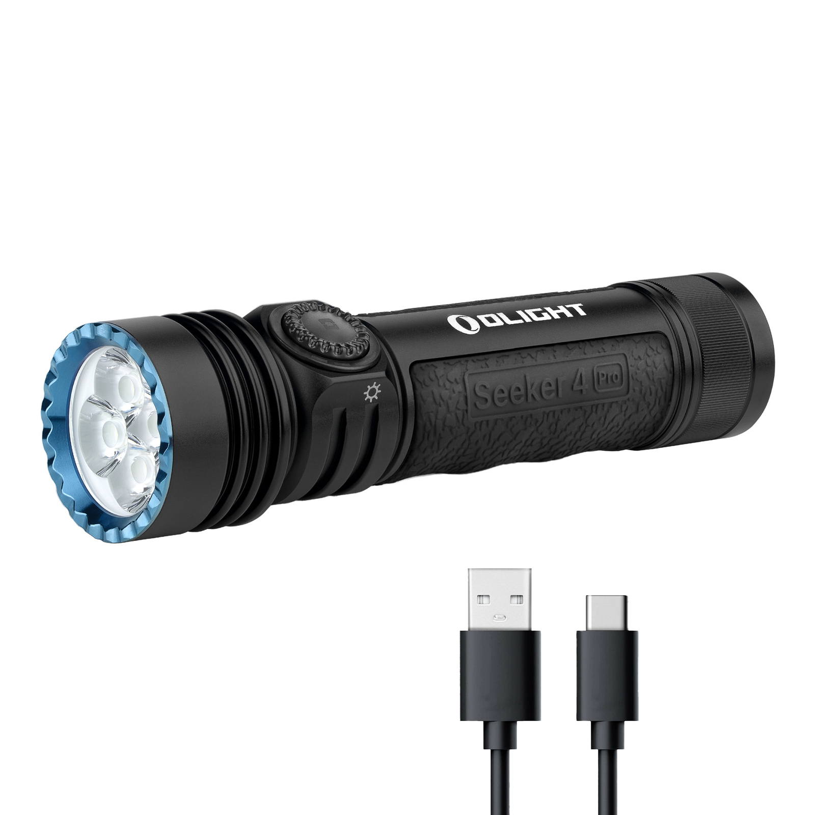 Olight Seeker 4 Pro CW 4600 Lumen Rechargeable Flashlight gallery