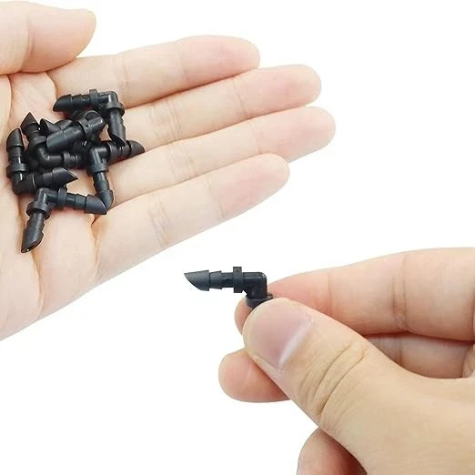 100 Pack Barbed Elbow Fittings, 1/4 Inch Drip Irrigation Fittings Barbed Connect gallery