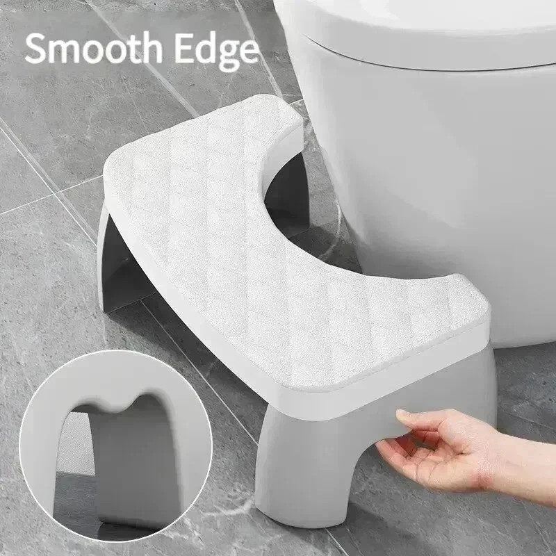 Waterproof Squatty Potty Toilet Stool Foldable Foot Stool for Adults & Kids gallery