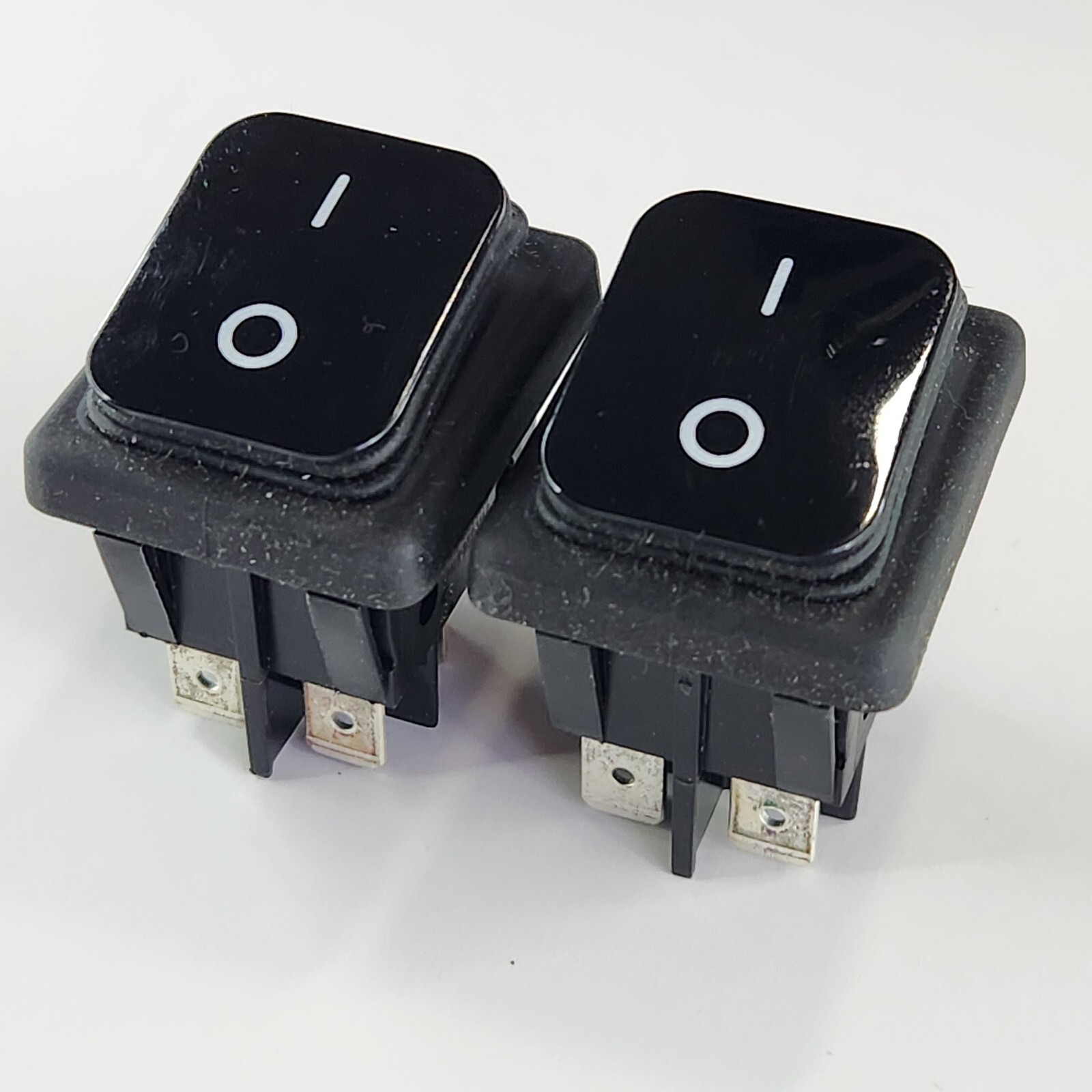 2pcs T120/55 B4... ON-OFF Switch 4 Pin IP55 Dustproof Black gallery