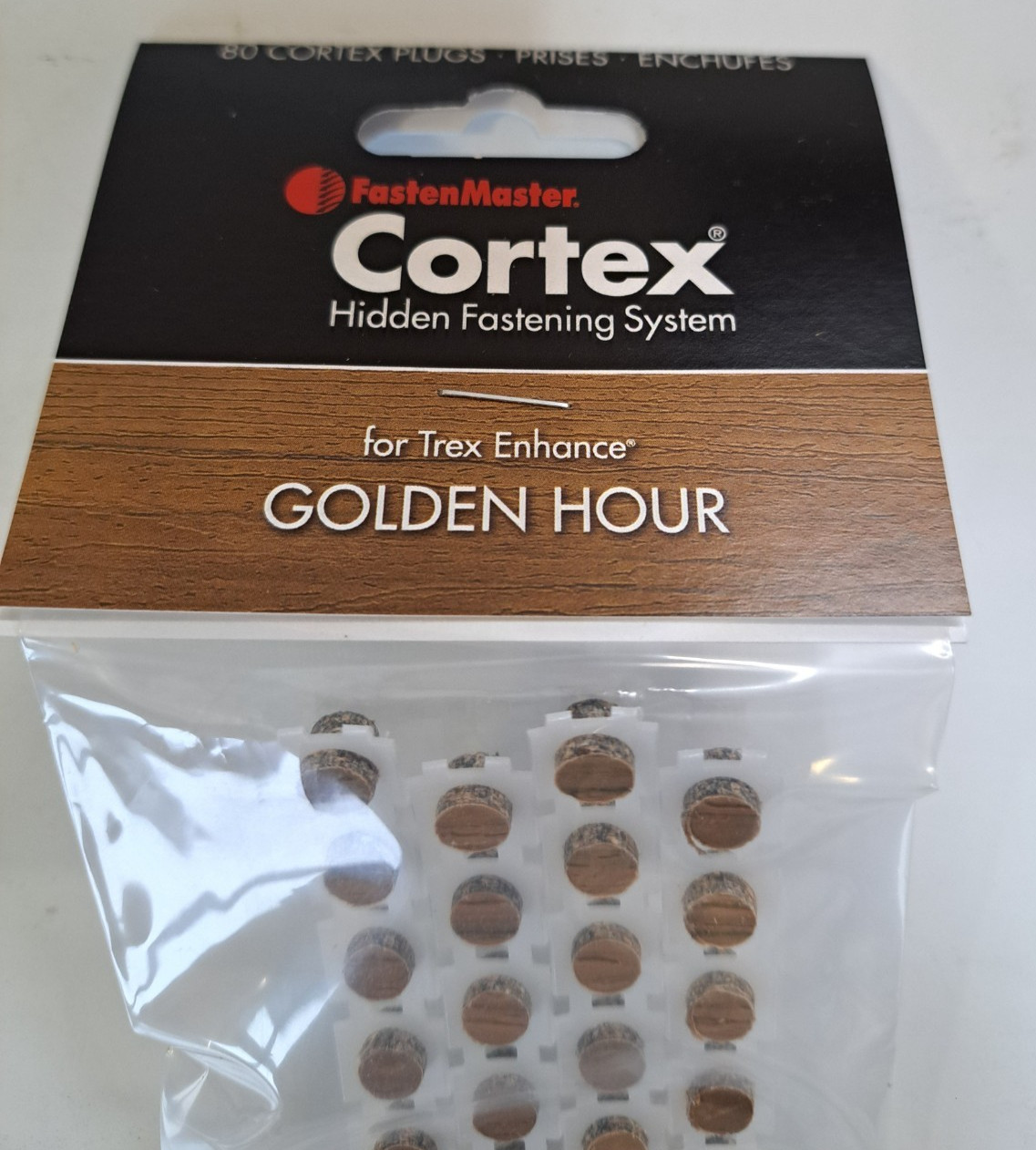 80 GOLDEN HOUR COLLATED FASTENMASTER CORTEX TREX DECKING PLUGS ® COMPOSITE gallery