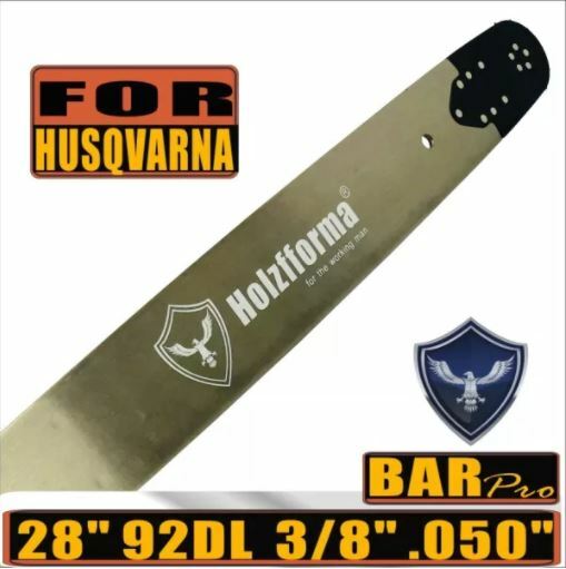 Holzfforma® Pro 3/8 .050 28inch 92 DL Guide Bar For Husqvarna gallery