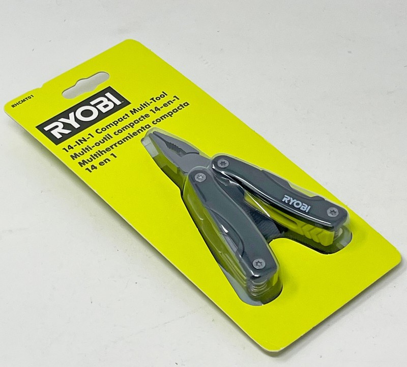 Ryobi RHCMT01 Compact 14-in-1 Multi Tool with Pouch New Unopened gallery