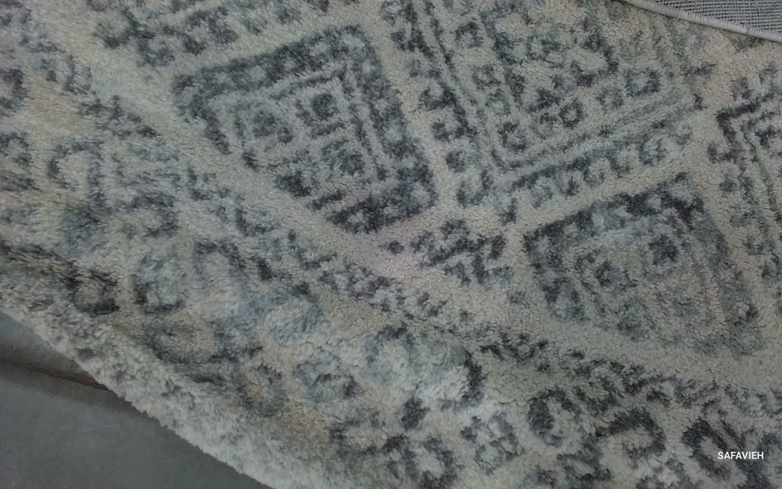 IVORY / GREY 9'-0" x 9'-0" Back Stain Rug, Reduced Price 1172774947 TUL264A-9R gallery