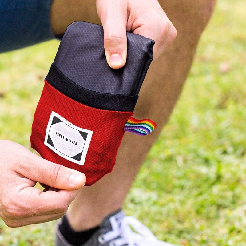Packable Pocket Picnic Blanket / Camping Blanket / Park Blanket / Large Seat Pad gallery