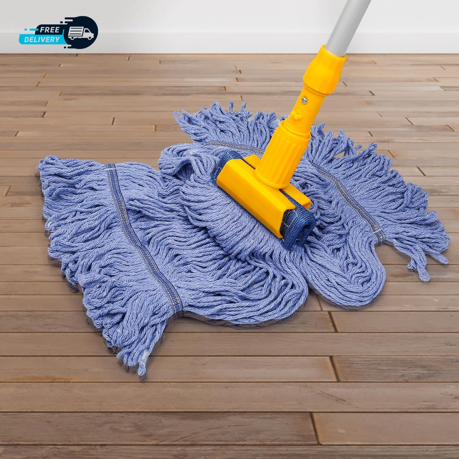 2 Pack Mop Head Replacement Cleaning Heavy Duty Mop Head Commercial Replacement gallery