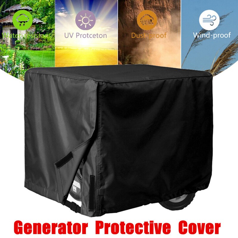 210D Oxford Cloth Generator Dust Cover Waterproof Generator Cover 81 x 61 x 61cm gallery