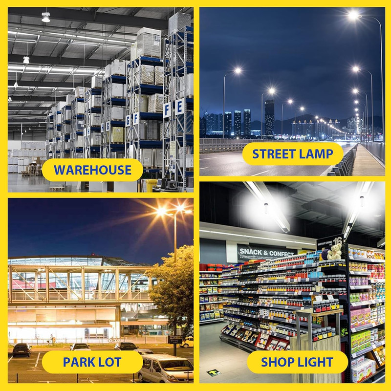 400W LED Corn Cob Bulb E39 Base 5000K Daylight 56000Lm Outdoor Lighting gallery