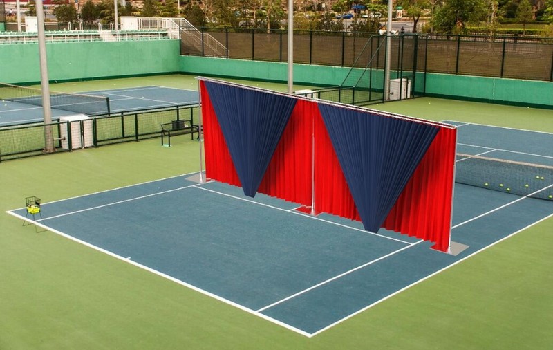 DOUBLE CROSSBAR ADJUSTABLE QUICK BACKDROP KIT 10 FT x 10 - 20 FT WITHOUT DRAPE gallery