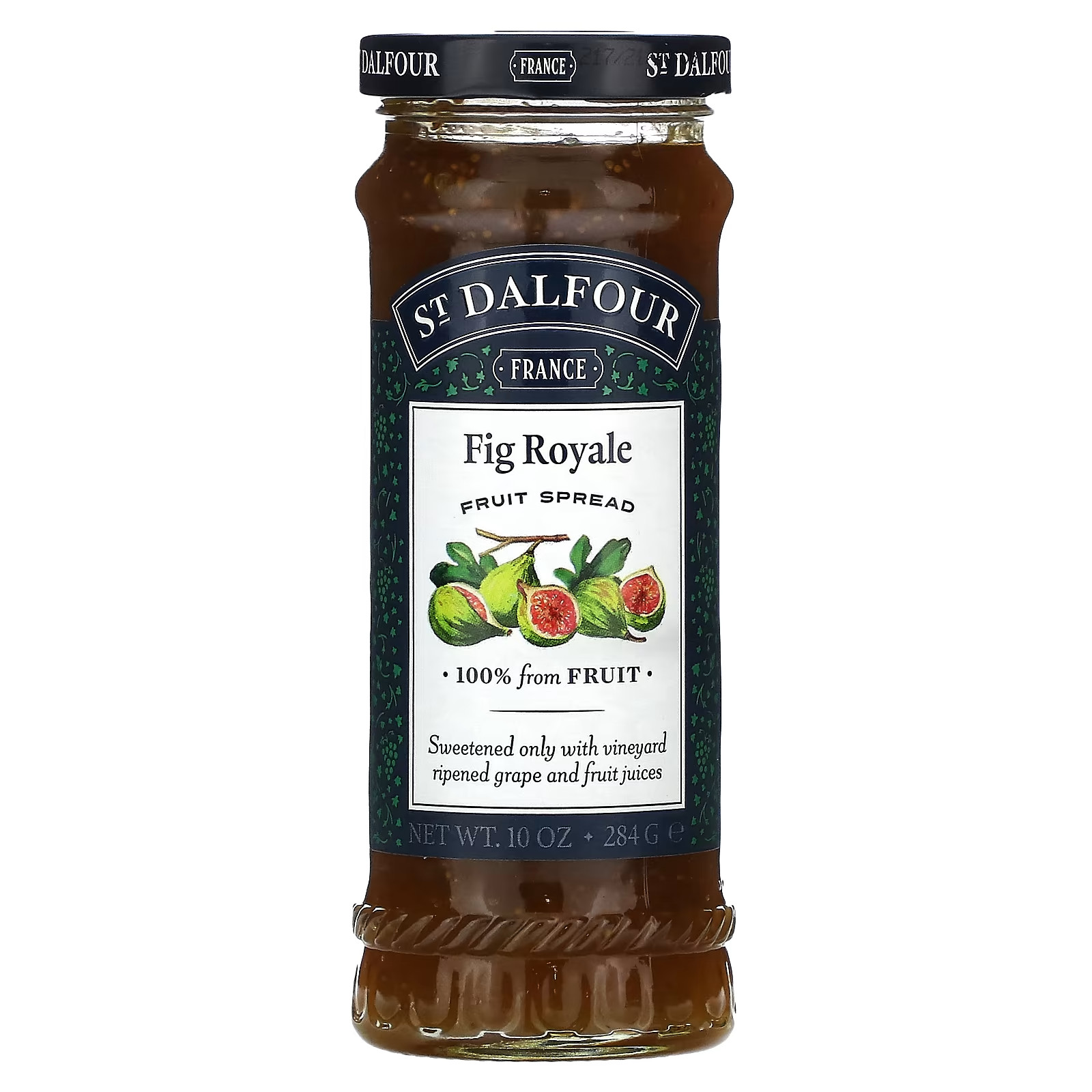 St. Dalfour, Fig Royal Fruit Spread, Jam Jelly Breakfast Preserves 10 oz gallery