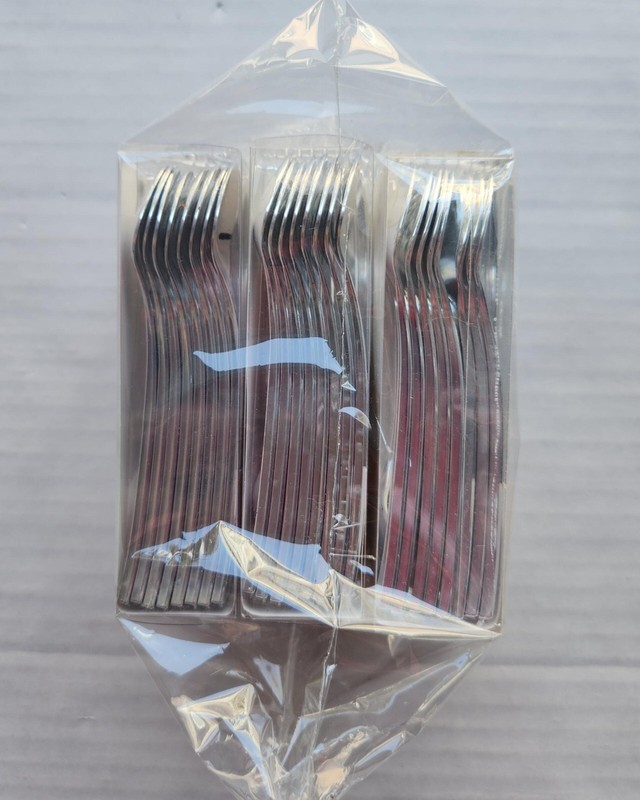 Tiny Temptations 4" Plastic Tiny Tasting Silver Spoons 48 Pieces - 3 Packs gallery