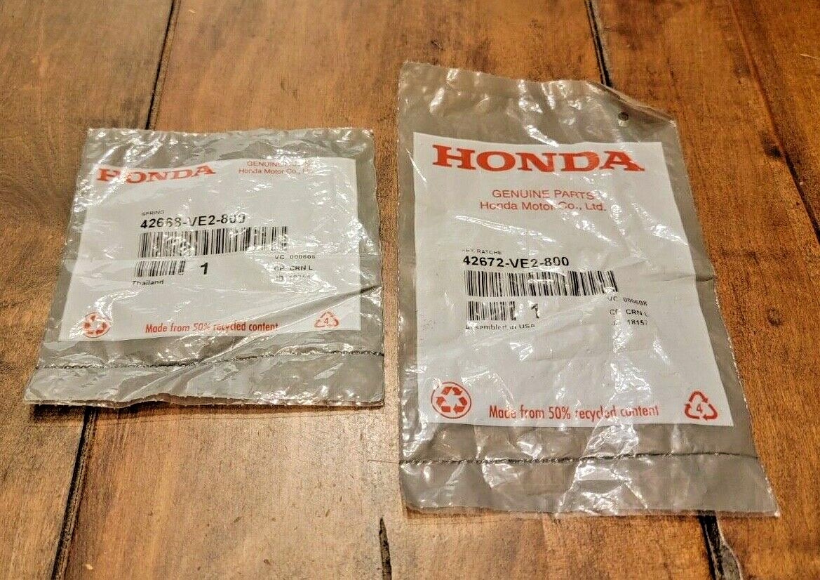 NEW Genuine HONDA Key & Spring HRR216 HRX217 42672-VE2-800 42668-VE2-800 OEM gallery