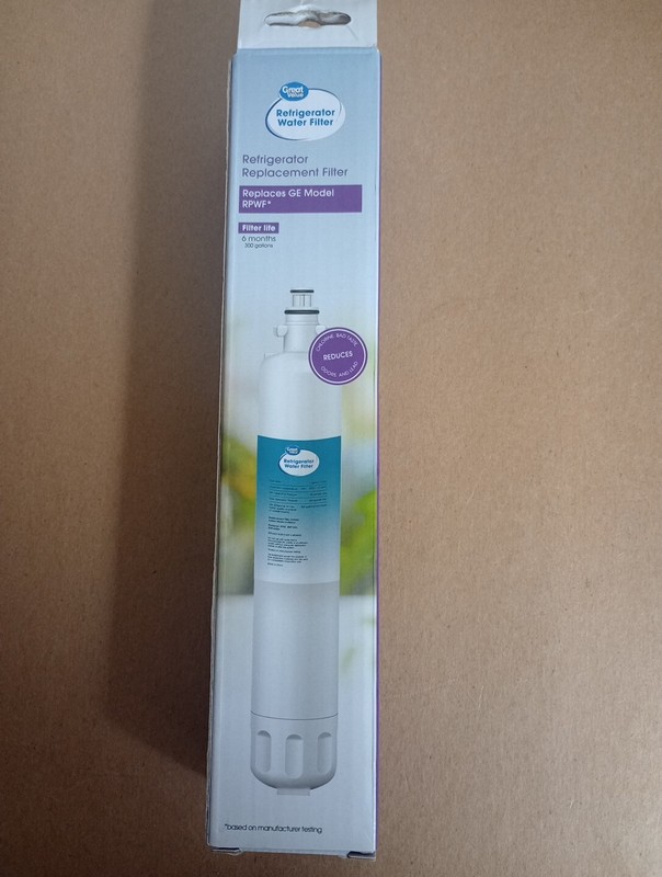 Great Value Replacement Refrigerator Water Filter GE RPWF 1-Pack Brand New gallery