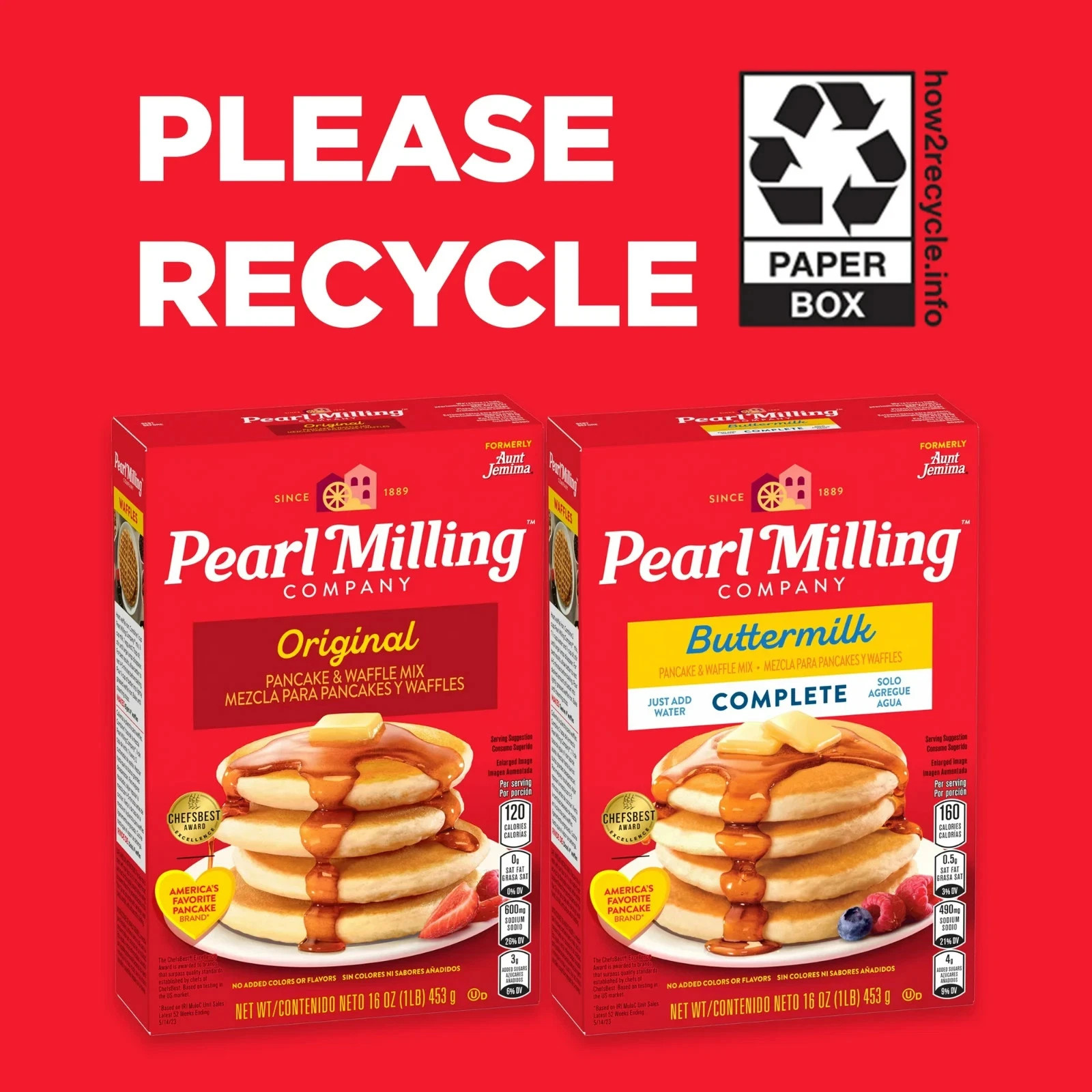 Pearl Milling Company Complete Buttermilk Pancake Mix Buttermilk, 80oz (Packagin gallery