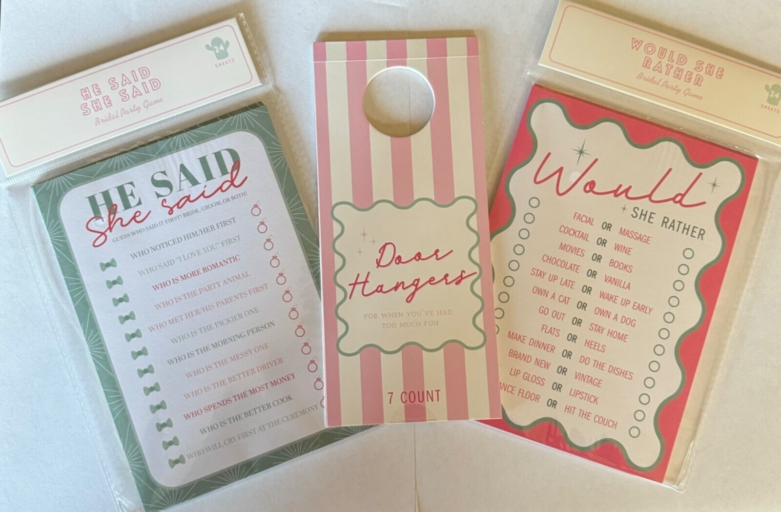 Games for Bridal Shower, Engagement Party, Wedding Party 48 Guests SEE COMMENTS gallery