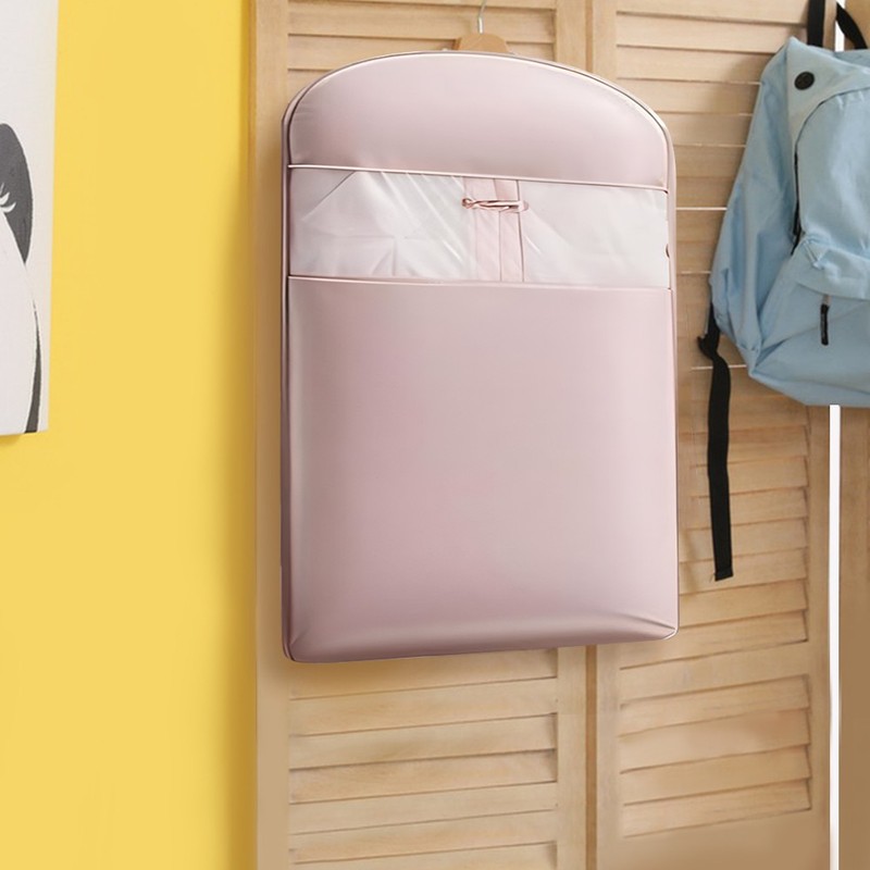 Dust Cover Clothes Bag with Self Compression Zipper for Clothes Coats Jackets gallery