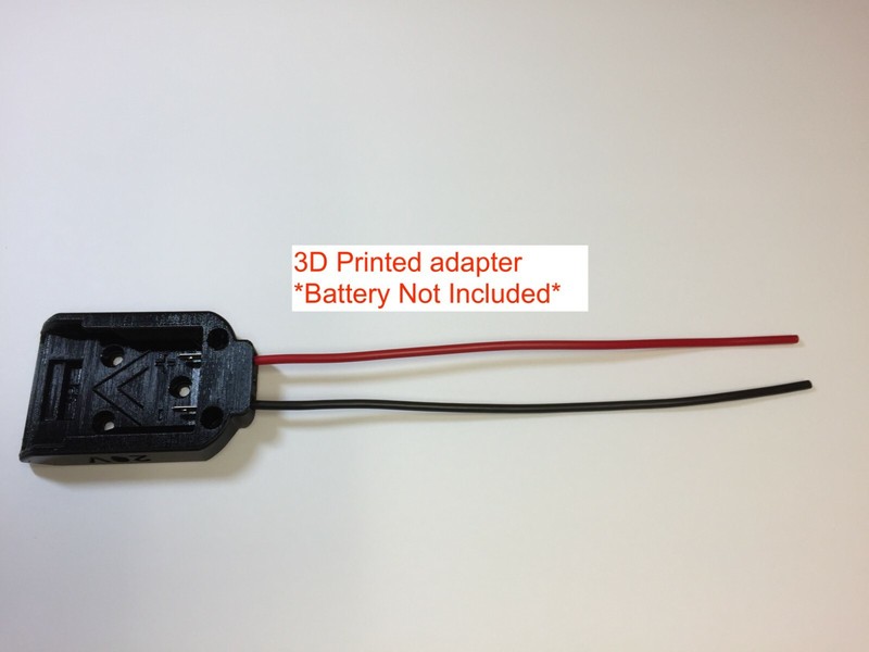 DeWALT 20V Max compatible battery adapter power connector gallery
