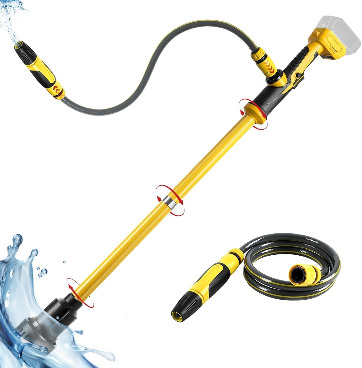Cordless Stick Water Transfer Pump for Dewalt 20V Battery, 1400GPH Brushless Wat gallery