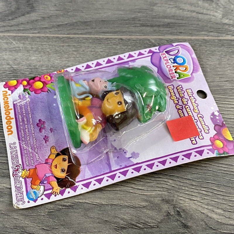 Dora The Explorer Birthday Party Supplies Cake Decorations Candles 1 Piece gallery