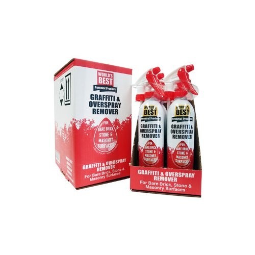 Graffiti Remover for Brick Stone Masonry WB0015 Pro Strength 20 oz. Spray gallery