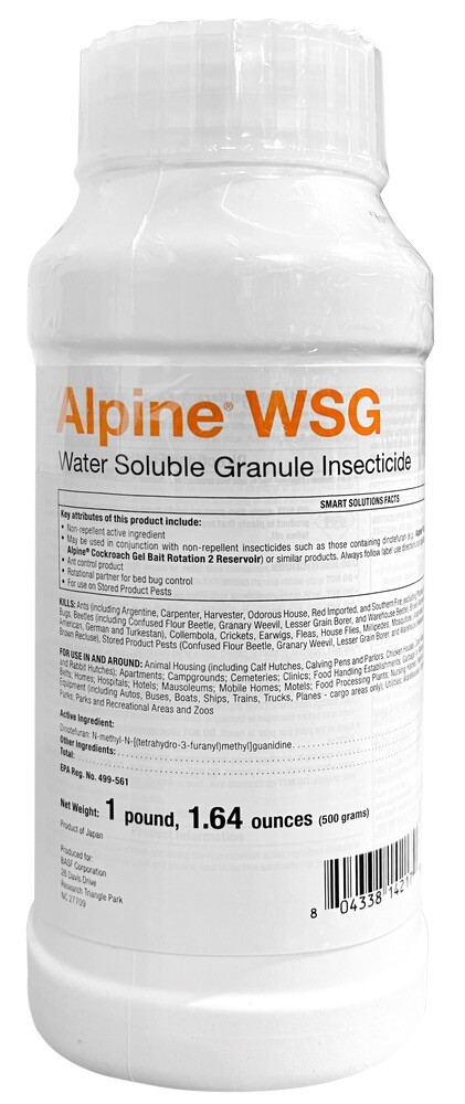 Alpine WSG Water Soluble Granule Insecticide 500g Ant Flea Bed Bug Roach Control gallery